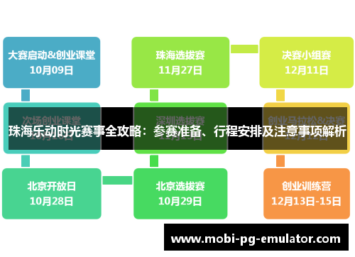 珠海乐动时光赛事全攻略：参赛准备、行程安排及注意事项解析